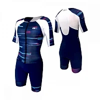 Костюм для триатлона Z3R0D TT Suit  racer revolution blue женский 