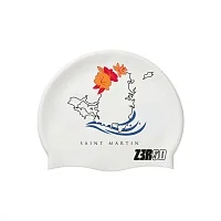 Шапочка для плавания Z3R0D SAINT MARTIN белая