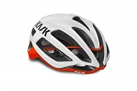 ВЕЛОШЛЕМ KASK PROTONE БЕЛЫЙ/КРАСНЫЙ