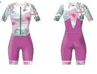 Костюм для триатлона Z3R0D TT SUIT RACER Hawaiian pink женский
