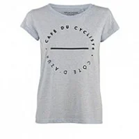 ФУТБОЛКА CAFE DU CYCLISTE PASTEL BLUE ЖЕНСКАЯ