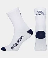 Носки CAFE DU CYCLISTE FLYING FISH белые