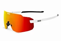 Очки солнцезащитные KOO Supernova белые зеркально-красные