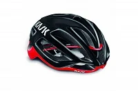 ВЕЛОШЛЕМ KASK PROTONE ЧЕРНЫЙ/КРАСНЫЙ
