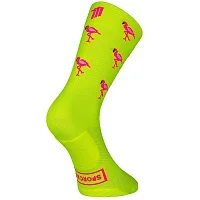 Носки для  бега SPORCKS Flamingo yellow