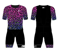 Костюм для триатлона Z3R0D TT SUIT RACER Leopard 2 женский