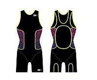 Костюм для триатлона Z3R0D elite Racer leopard женский