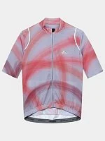 Велоджерси Cafe Du Cycliste Mona Sun loop storm серо-красная мужская