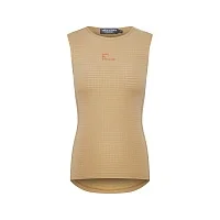 Базовая майка  CAFE DU CYCLISTE Coline beige женская