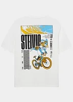 Футболка Cafe Du Cycliste перевал Stelvio 