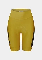 Велошорты Cafe Du Cycliste Elsa cargo gold olive золотистые женские