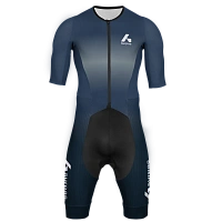 Костюм для триатлона ПОД ЗАКАЗ Surpas Aero 4 Speedsuit LD HONEST INDIGO / MOONSTONE