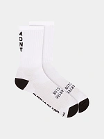 Носки CAFE DU CYCLISTE Monmartre veloclub белые solid