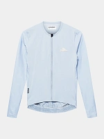 Велоджерси Cafe Du Cycliste Andrea horizon grey светло- голубая женская