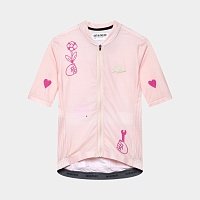 RACE FIT! Велоджерси Cafe Du Cycliste Angeline  card sharp rosa женская