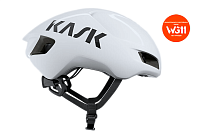 Велошлем KASK UTOPIA Y белый глянцевый 