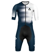 Костюм для триатлона ПОД ЗАКАЗ Surpas Aero 4 Speedsuit LD WHITE / INK